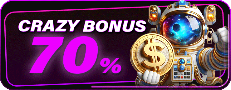 70% WIN AND WITHDRAW BONUS